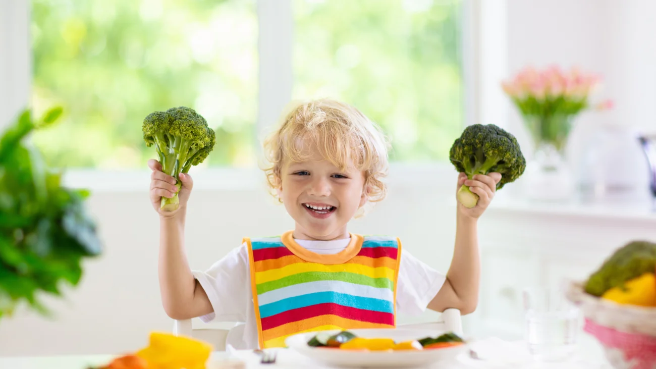 سبزیجات و میوه‌های تازه در تغذیه کودک
