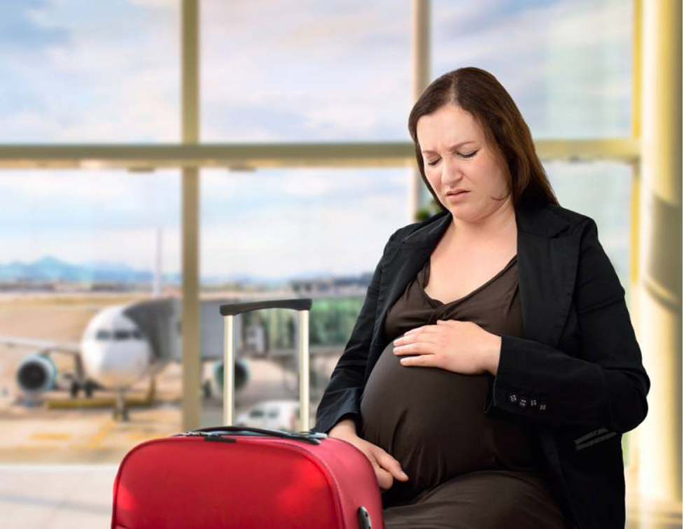 آیا سفر در بارداری مجاز است؟