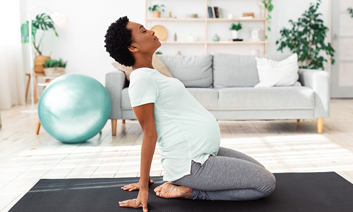 ورزش‌های سه ماهه دوم بارداری (کنترل فشارخون و تورم بدن)