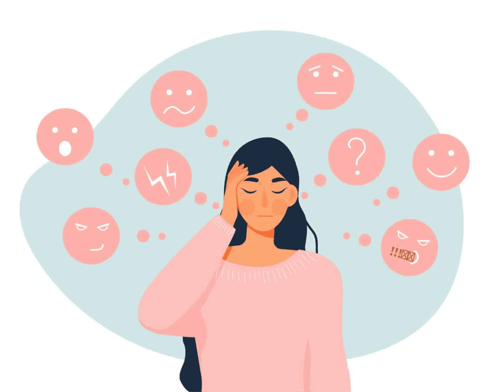 چگونه هورمون ها بر خلق و خو در طول چرخه قاعدگی شما تأثیر می‌گذارند: راهنمای مدیریت احساسات
